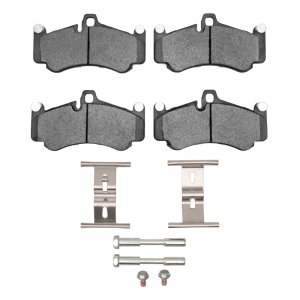 Porsche CarRERA GT Brake Pads - Front + Rear - R1 Concepts - Semi Met - `02-`13